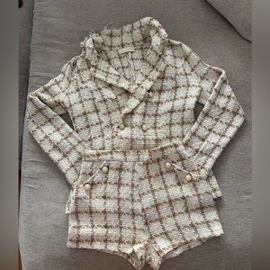 Donnee Par dieu tweed set Size Small